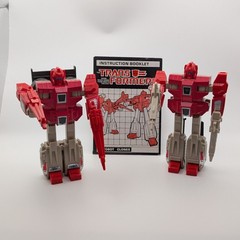 1987 Transformers G1 Autobot Clones Fastlane Cloudraker 100% Complete + Manual