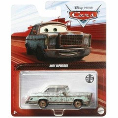 Disney Pixar Cars ANDY VAPORLOCK Metal Series Red Card 2022