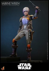 Hot Toys TMS171 Star Wars: Rebels Sabine Wren 1/6 Scale 12″ Figure In Stock USA