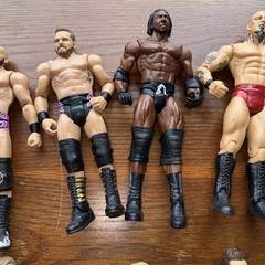 WWE Wrestling Action Figures Mixed Lot of 13