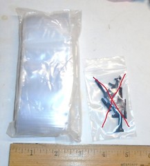 Storage Bags ( 2×3 ) lot of 100 for 3.75 Star Wars or GI Joe Figure Accessories