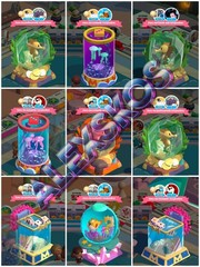 GOLDEN SUCCESS – ⭐️6 MONO_POLY_MO_-GO 6 STARS STICKERS CARDS