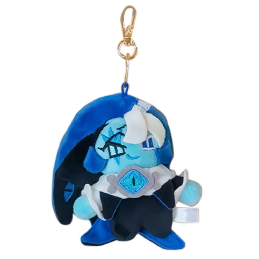 OFFICIAL Cookie Run Kingdom Plush Keyring New (Shadow Milk, Pure Vanilla)