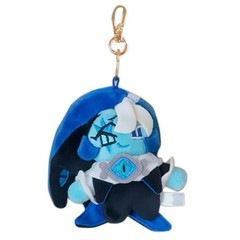 OFFICIAL Cookie Run Kingdom Plush Keyring New (Shadow Milk, Pure Vanilla)
