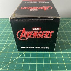 Marvel Avengers- Die Cast Helmet -Iron Man- Walgreens Exclusive Red Yellow