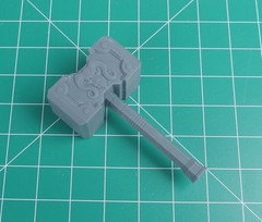 Fantasy D&D Mythic Legions Frost Reaper Hammer 1:12 Resin 3d Print