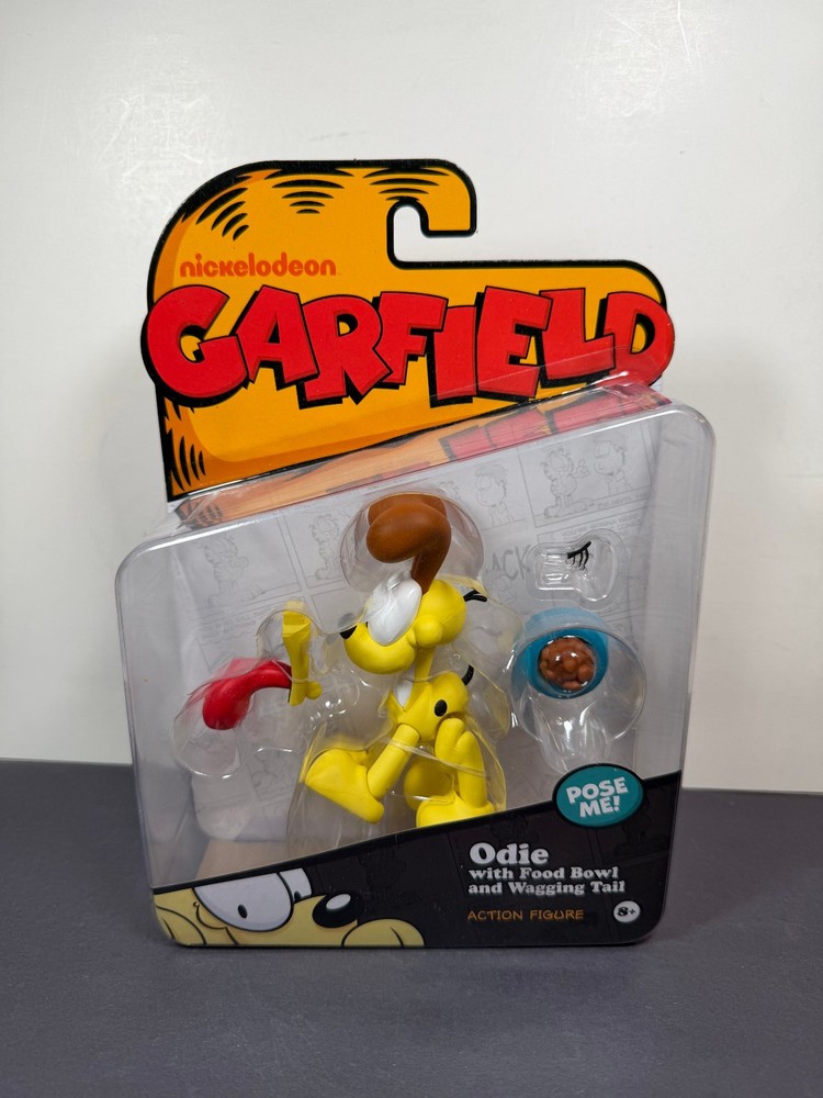 Boss Fight Studio Garfield ODIE Dog Action Figure Set Nickelodeon