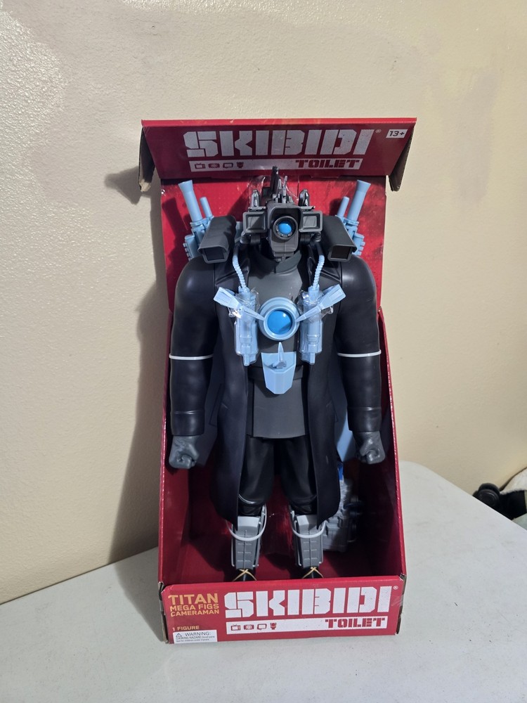 Skibidi Toilet Titan Mega Figs Cameraman Figure Toy 24 inch New In Box