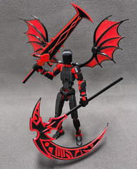 T13 Action Figure Set – Titan 13 Robot, Dummy 13, 3D Printed Lucky 13 for Collec