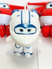 Super Wings Transform-A-Bots Lot(7) Astra Donnie Mira Paul Jett By Alpha Read