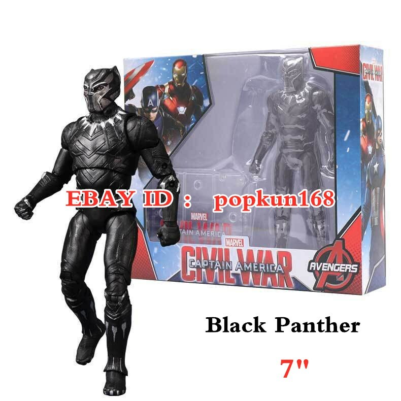 Black Panther Marvel Avengers Legends Comic Heroes Action Figure 7″ Kids Toys