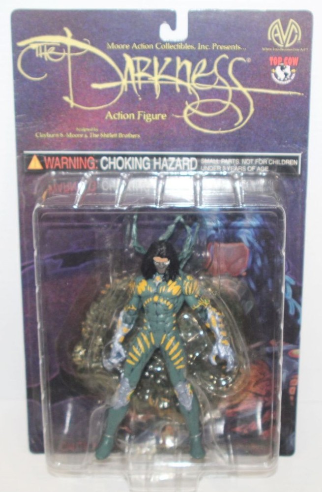 MOC The Darkness Jackie Estacado 2001 Moore Collectibles 6″ Action Figure NIB