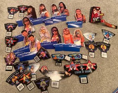 WWE WWF Jakks BCA Bone Crushing Action Insert Lot Stone Cold Razor Diesel Bret