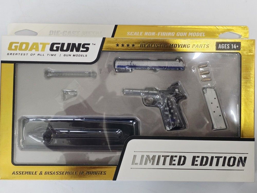GoatGuns NIB Thin Blue Line Limited Edition 1911 DISCONTINUED New