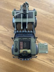 GI Joe Classified Vamp Vehicle Only With Modified Grid Iron Parts