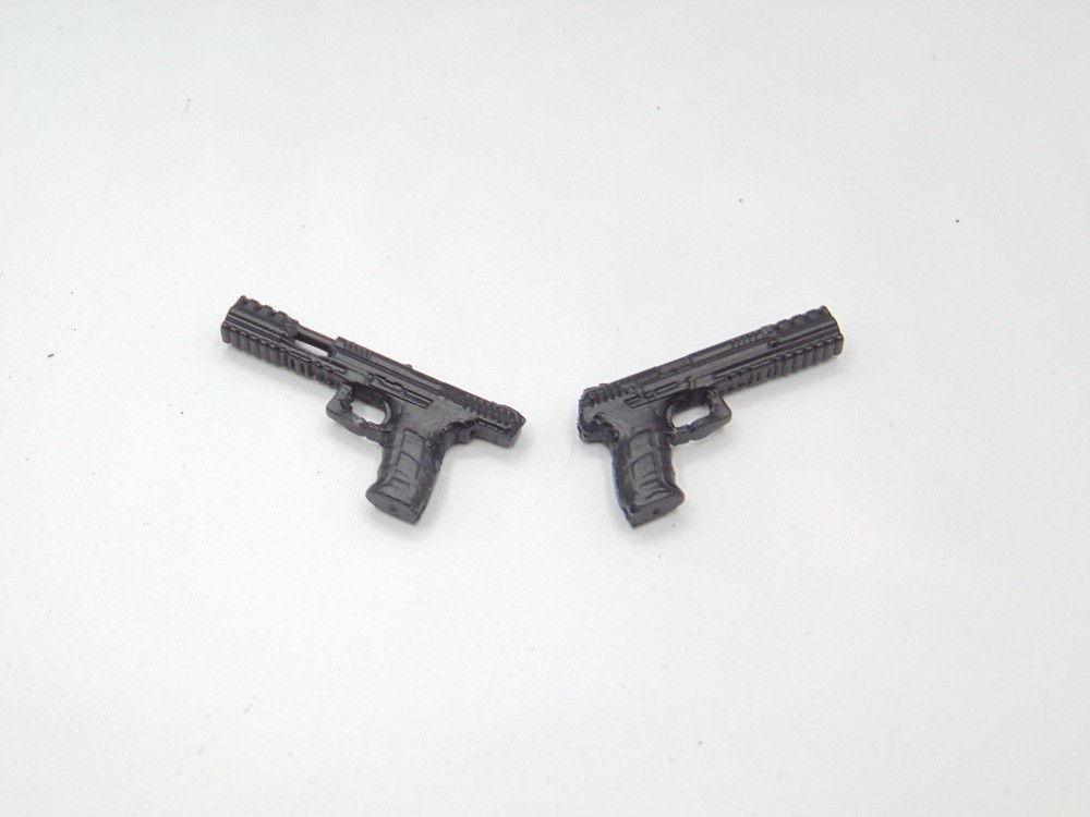 Custom 1:12 Scale HKP30L Action Pistol set for 6″ Marvel Legends Action Figures