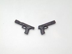 Custom 1:12 Scale HKP30L Action Pistol set for 6″ Marvel Legends Action Figures