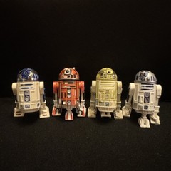 Star Wars Astromech 4x Build A Droid TLC Legacy Collection R2-L3 / R2-D2 / R3-Y2