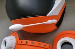 Great Saiyaman Helmet Dragonball Z 3D Printed Cosplay