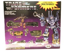 TRANSFORM G1 Reissue Multiforce Bruticus Boxed Brand New Free Shipping