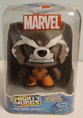 Marvel Mighty Muggs Rocket Raccoon Figure By Hasbro Ages 6+ NEW