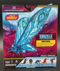 MonsterVerse Godzilla Figure Set of 3 Titanus Scylla, Rodan & Mothra NIB