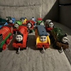 Lot Of 24 Thomas The Tank Engine & Friends Diecast Lot Of Push Along Trains