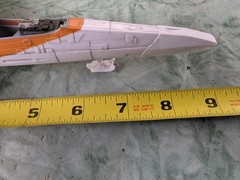 Star Wars The Poe Dameron’s X-Wing Missing Parts, Great to Repair or for Parts