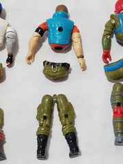 GI Joe 6 ARAH Action Figure Lot ZARANA GNAWGAHYDE BACKBLAST HARDBALL LAW&ORDER