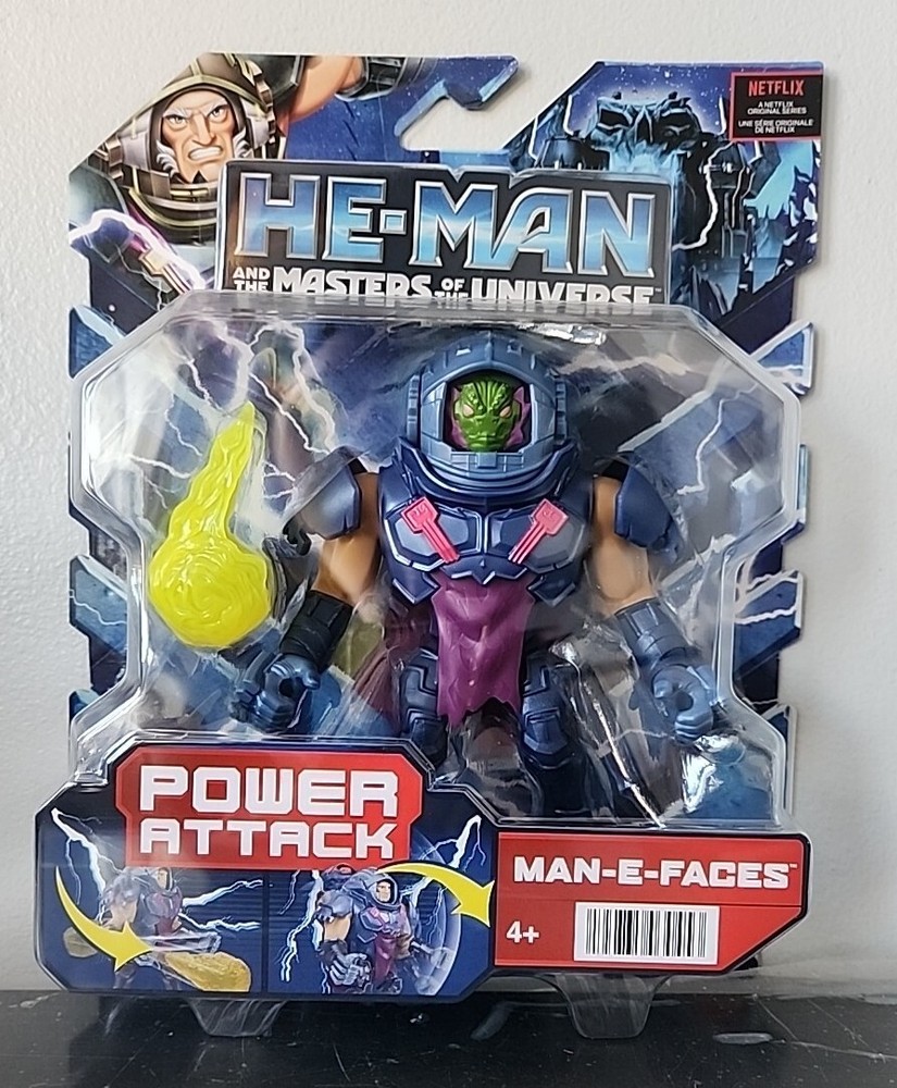He-Manand The Masters Of The Universe Man-E-Faces Power Attack Action Figure