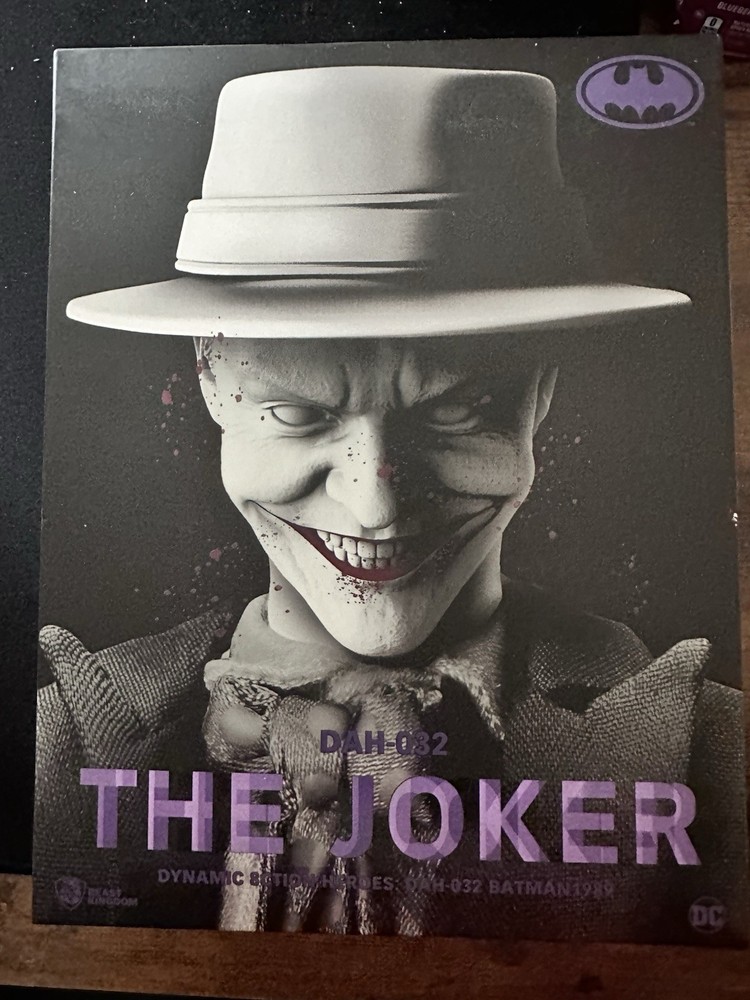 Beast Kingdom 1989 Batman Movie Film Joker Dynamic Action Heroes Figure DAH-032