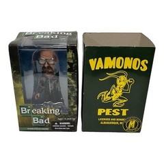 Breaking Bad Walter White Bobblehead Figure Mezco New Box GRAY SUIT DUST