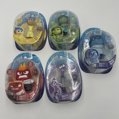 5 Disney PIXAR Inside Out Figures Includes Joy, Sadness, Fear, Disgust, Anger