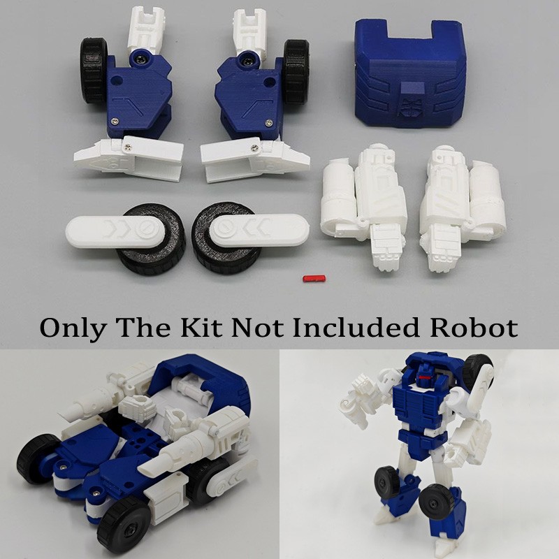 IDW Style Upgrade Kit For Kingdom Pipes Accessories 3D Printing
