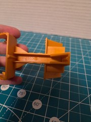 HE MAN Masters of the Universe Castle Grayskull GUN Closed Mount Original Part