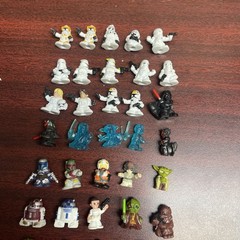 STAR WARS FIGHTER PODS MICRO MINI HASBRO LOT 34 Micro Force Squinkies
