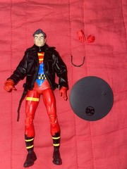 McFarlane DC Direct Page Punchers Superboy Figure W/ Custom Jacket & glasses !