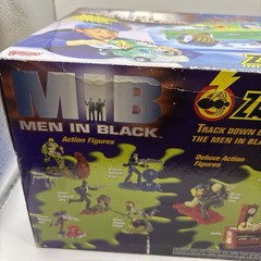 New Vintage 1997 Galoob MIB Men In Black ZAP-EM VAN w/ Alien Spaceship