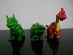 T-Rex Cafe Dinosaur Rocksy Apatosaurus Trixie Triceratops Sebastian Ankylosaus