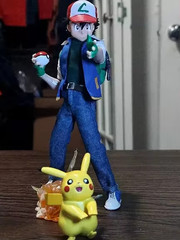 Joy Man Toys Ash Ketchum 1/12 Elf Series Action Figure Model Collection 6” 1/12