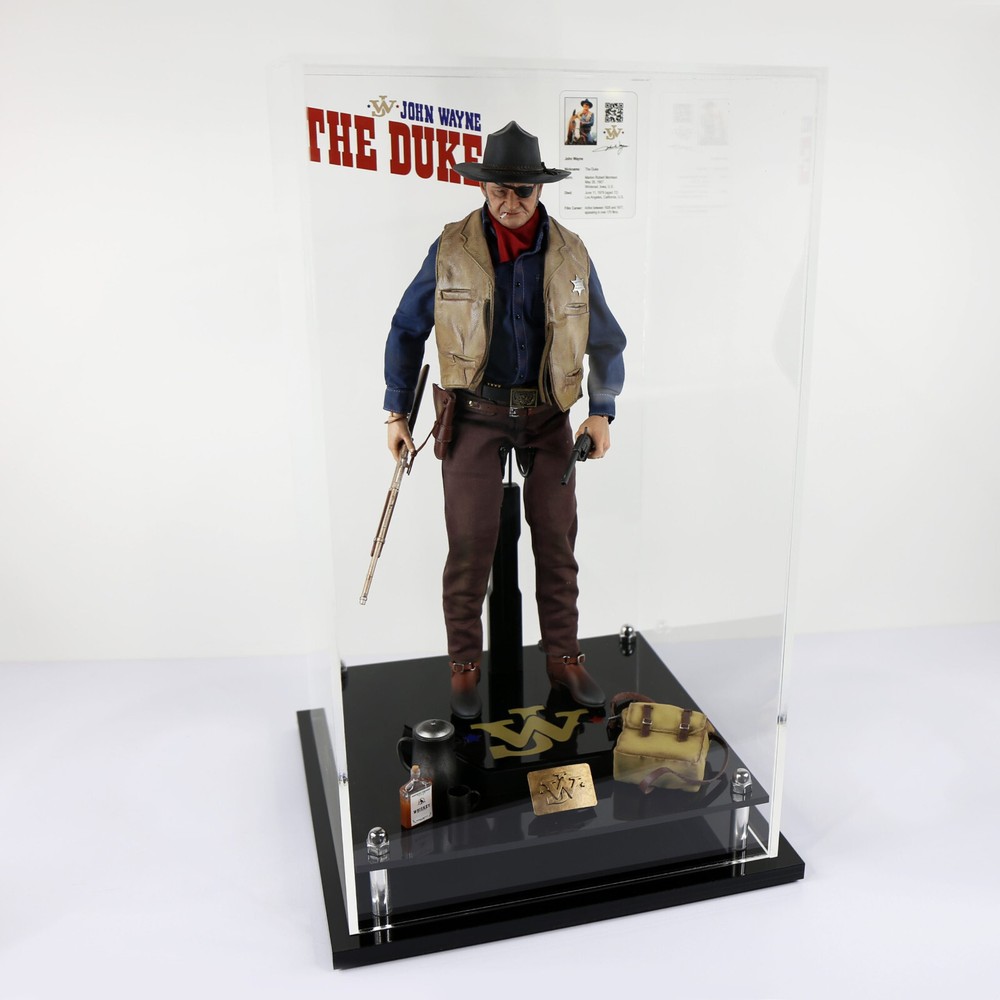 John Wayne The Duke 1:6 Figurine Acrylic Display Case *Figurine Included