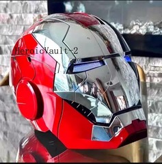IN STOCK !!! AUTOKING Iron Man Helmet MK5 Electronic Voice Activated Open&Close