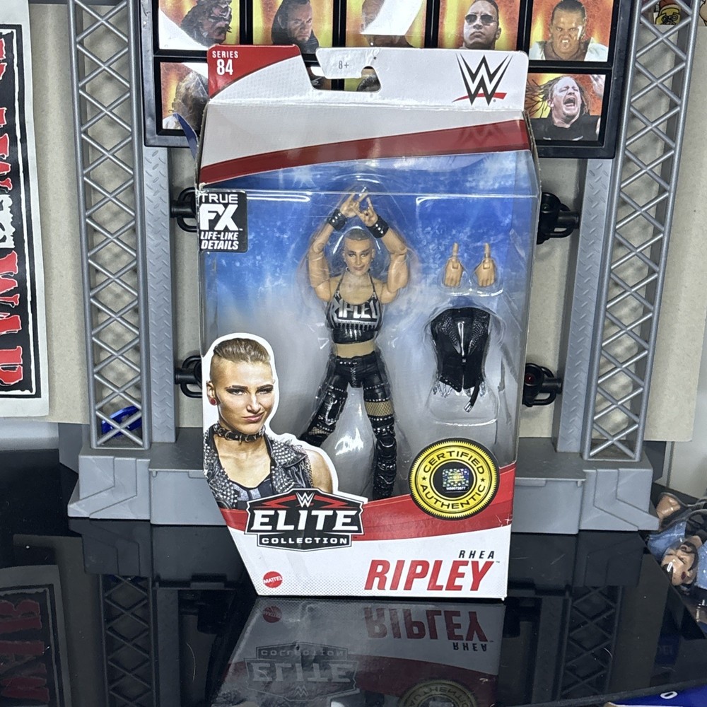 WWE Elite RHEA RIPLEY ROOKIE Figure Series 84 NXT Royal Rumble Mattel HTF RARE
