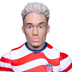 Banbo Toys SOCKERS 2026 USMNT Antonee Robinson Home Jersey 8″ Soccer Figure