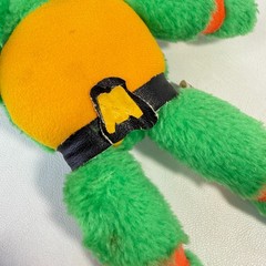 Vintage 1989 Ace Novelty Co Teenage Mutant Ninja Turtles TMNT Michelangelo 8.5″