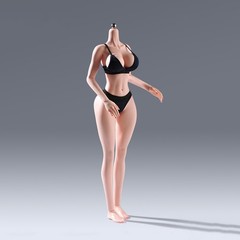 US YM YM501 1/6 Female Action Figure Body Sexy Bust Super Flexible Seamless Toys