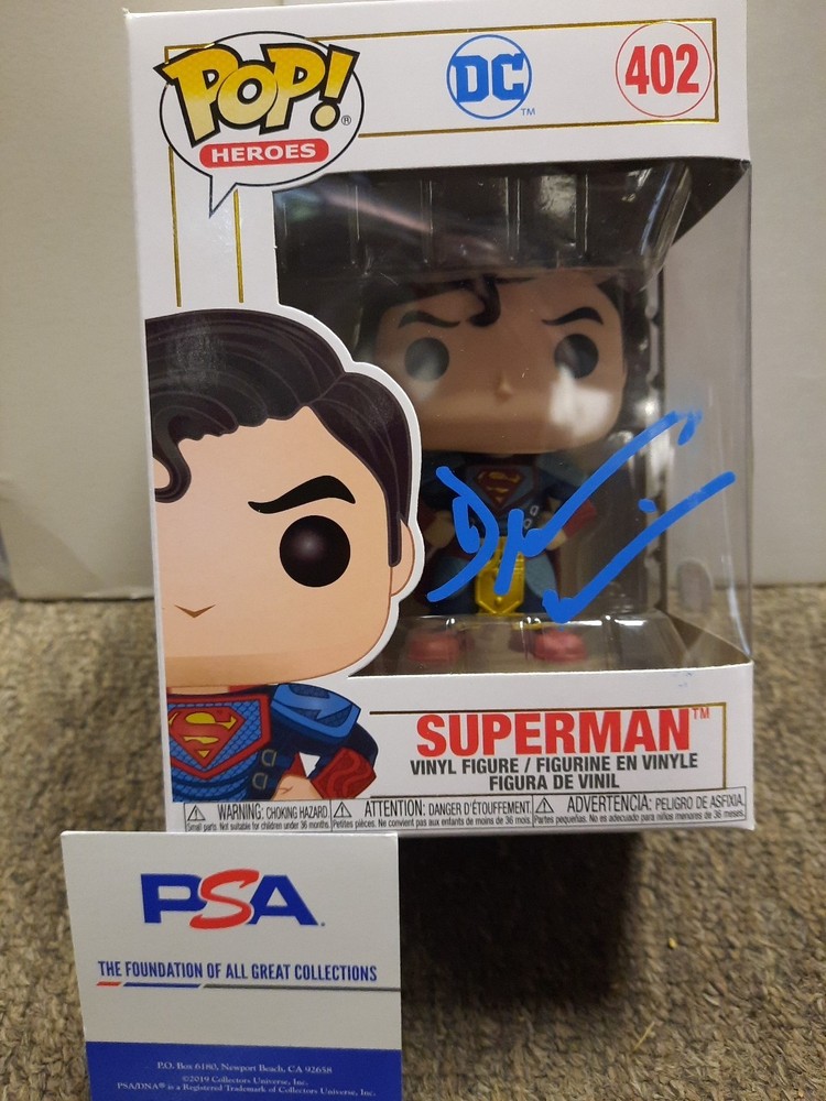 PSA Dean Cain Signed Imperial Palace Superman Clark Kent Autographed 402 Funko