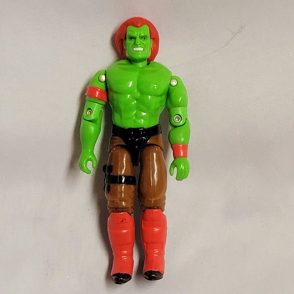 VTG GI Joe Cobra Street Fighter Blanka 1988 Hasbro 3.75” Figure