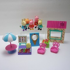 Peppa Pig And Friends Sweet Day Ice Cream Time Gabrielle Goat Complete 13 pc