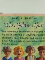 The GOLDEN GIRLS Stylized Finger Puppet Vinyl Figure Blind Box Sealed